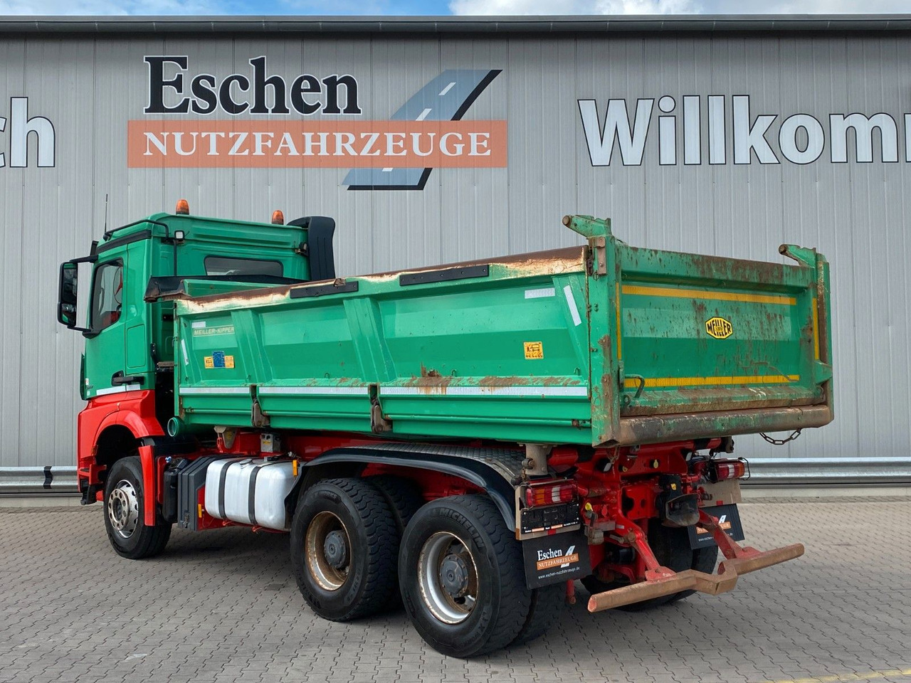 Mercedes-Benz Arocs 2652 6x4B MEILLER Bordmatik*Blatt*Retarder - Camion benne: photos 4 Mercedes-Benz Arocs 2652 6x4B MEILLER Bordmatik*Blatt*Retarder - Camion benne: photos 4