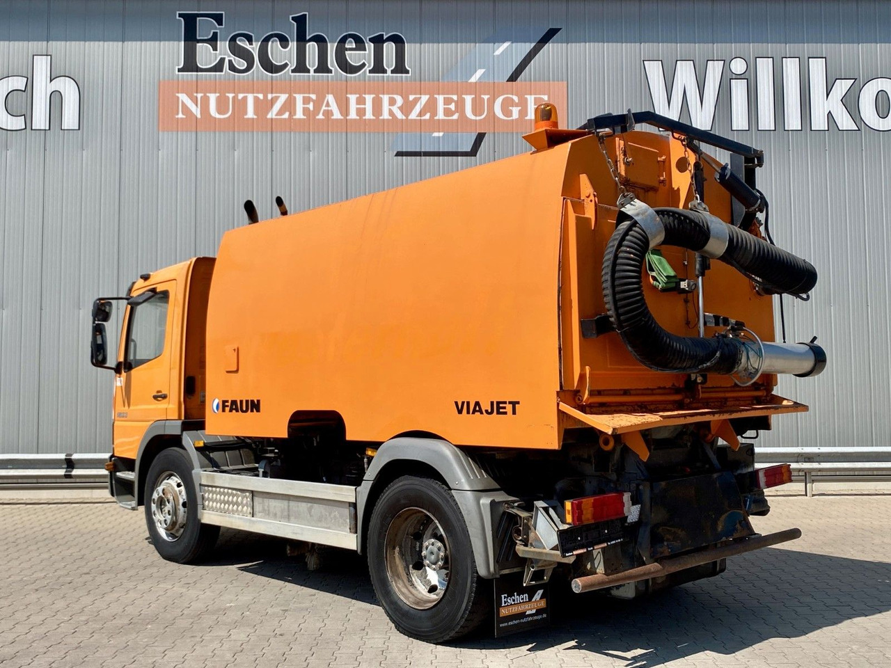Mercedes-Benz Atego 1523| Faun Viajet 6R*Klima*manuell*1.Hand! - Balayeuse de voirie: photos 3 Mercedes-Benz Atego 1523| Faun Viajet 6R*Klima*manuell*1.Hand! - Balayeuse de voirie: photos 3