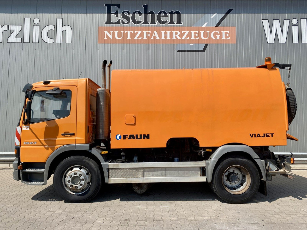 Mercedes-Benz Atego 1523| Faun Viajet 6R*Klima*manuell*1.Hand! - Balayeuse de voirie: photos 2 Mercedes-Benz Atego 1523| Faun Viajet 6R*Klima*manuell*1.Hand! - Balayeuse de voirie: photos 2