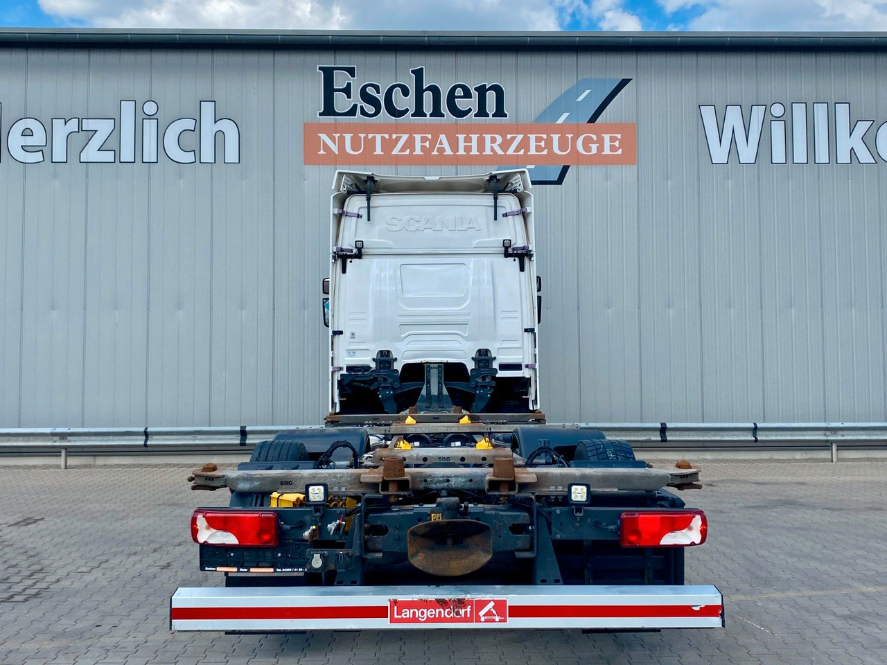 Scania R 450 B 6x2*4 BDF | Retarder*AHK*Lift*SDG Rahmen - Camion porte-conteneur/ Caisse mobile: photos 4 Scania R 450 B 6x2*4 BDF | Retarder*AHK*Lift*SDG Rahmen - Camion porte-conteneur/ Caisse mobile: photos 4
