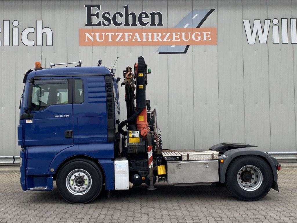 MAN TGX 18.400 4x2 BLS / Palfinger PK18.502 Kran - Tracteur routier: photos 2 MAN TGX 18.400 4x2 BLS / Palfinger PK18.502 Kran - Tracteur routier: photos 2