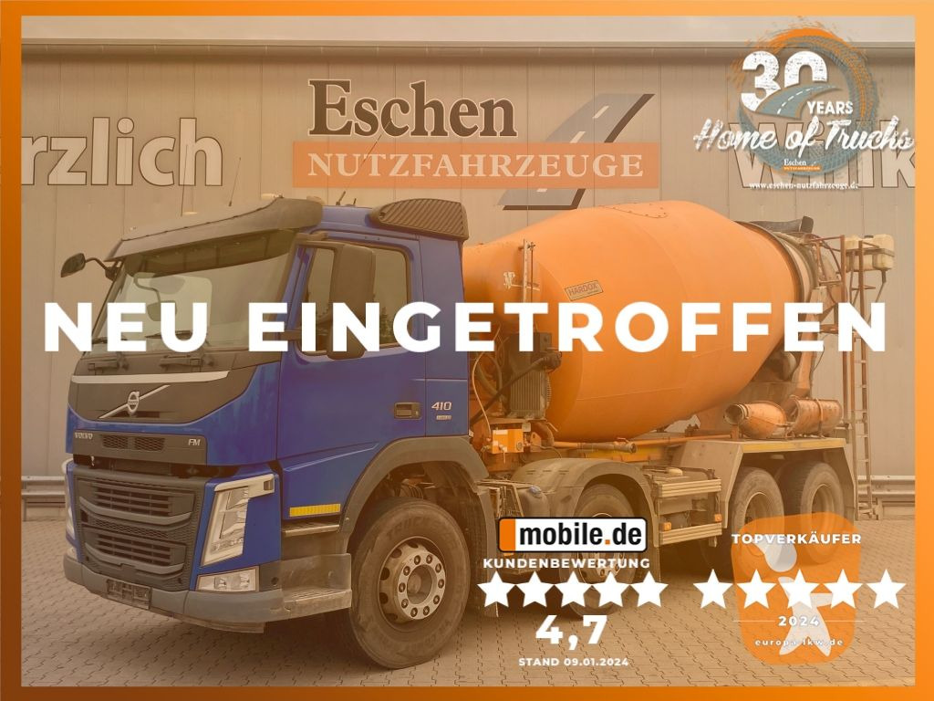 Volvo FM 410 / 8x4 | 9m³ Intermix*I-Shift*Klima*Blatt - Camion malaxeur: photos 1 Volvo FM 410 / 8x4 | 9m³ Intermix*I-Shift*Klima*Blatt - Camion malaxeur: photos 1
