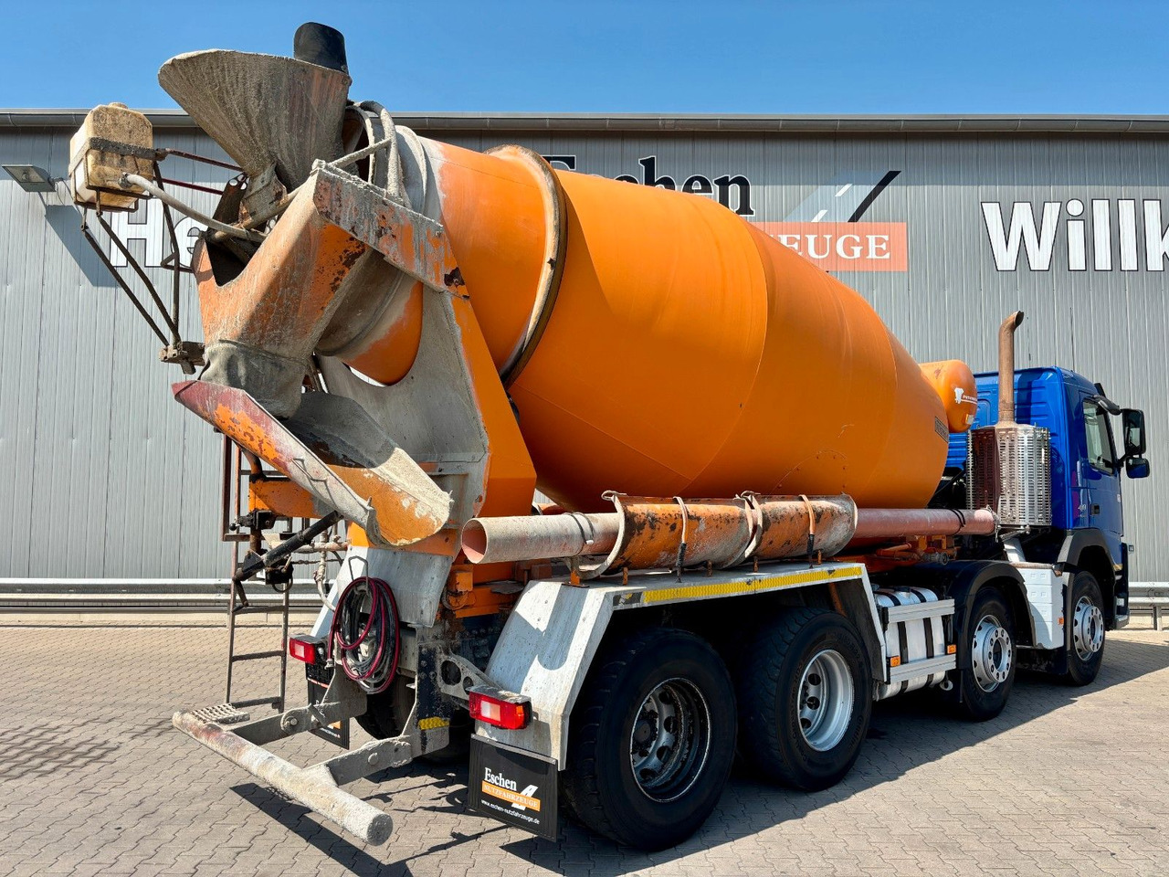 Volvo FM 410 / 8x4 | 9m³ Intermix*I-Shift*Klima*Blatt - Camion malaxeur: photos 5 Volvo FM 410 / 8x4 | 9m³ Intermix*I-Shift*Klima*Blatt - Camion malaxeur: photos 5