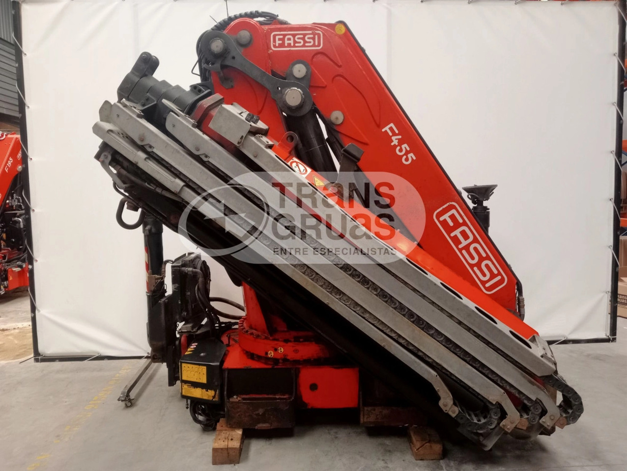 Grúa Fassi F455RA.2.26 E-DYNAMIC - Grue auxiliaire pour Camion: photos 3 Grúa Fassi F455RA.2.26 E-DYNAMIC - Grue auxiliaire pour Camion: photos 3