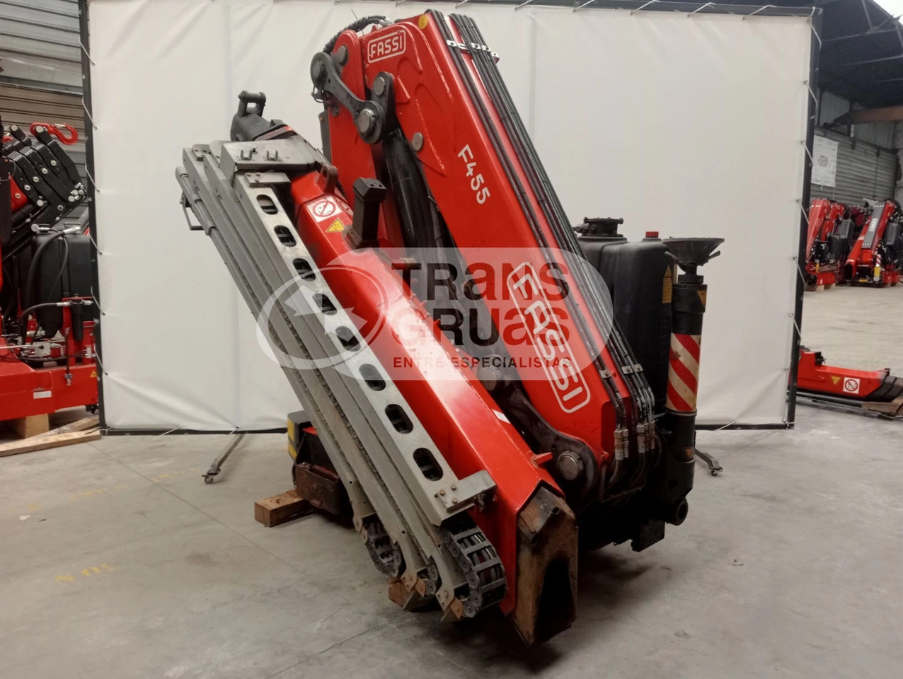 Grúa Fassi F455RA.2.26 E-DYNAMIC - Grue auxiliaire pour Camion: photos 4 Grúa Fassi F455RA.2.26 E-DYNAMIC - Grue auxiliaire pour Camion: photos 4