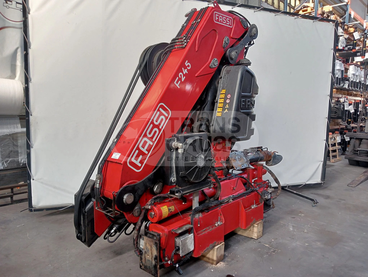 Grúa hidráulica Fassi F245A.2.25 E-DYNAMIC - Grue auxiliaire: photos 1 Grúa hidráulica Fassi F245A.2.25 E-DYNAMIC - Grue auxiliaire: photos 1
