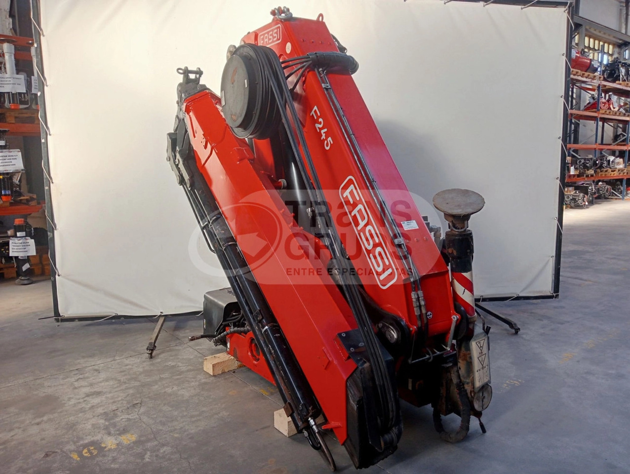 Grúa hidráulica Fassi F245A.2.25 - Grue auxiliaire: photos 3 Grúa hidráulica Fassi F245A.2.25 - Grue auxiliaire: photos 3