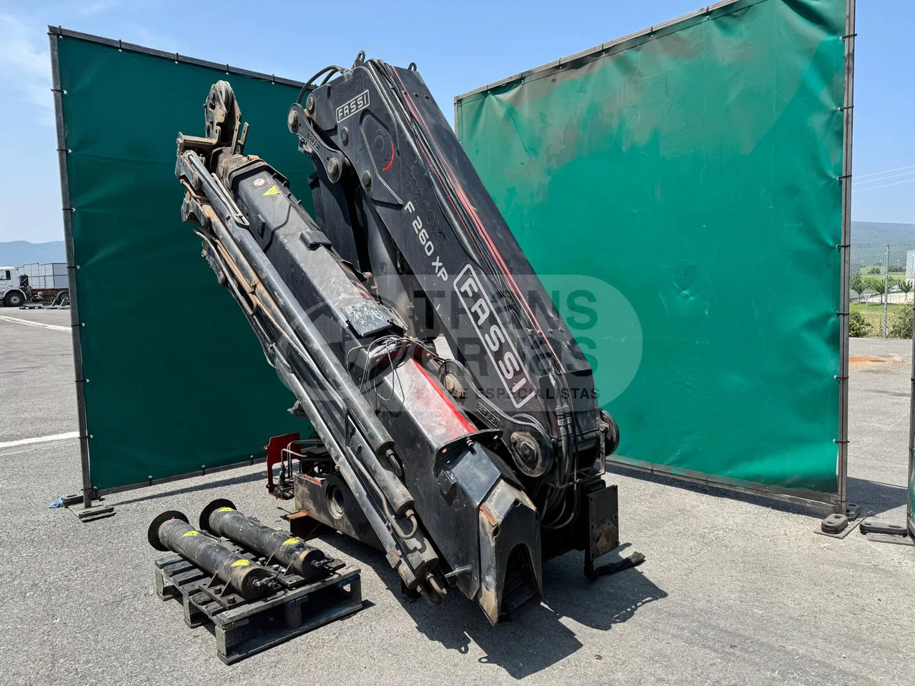 Grúa hidráulica Fassi F260BXP.28 - Grue auxiliaire: photos 4 Grúa hidráulica Fassi F260BXP.28 - Grue auxiliaire: photos 4