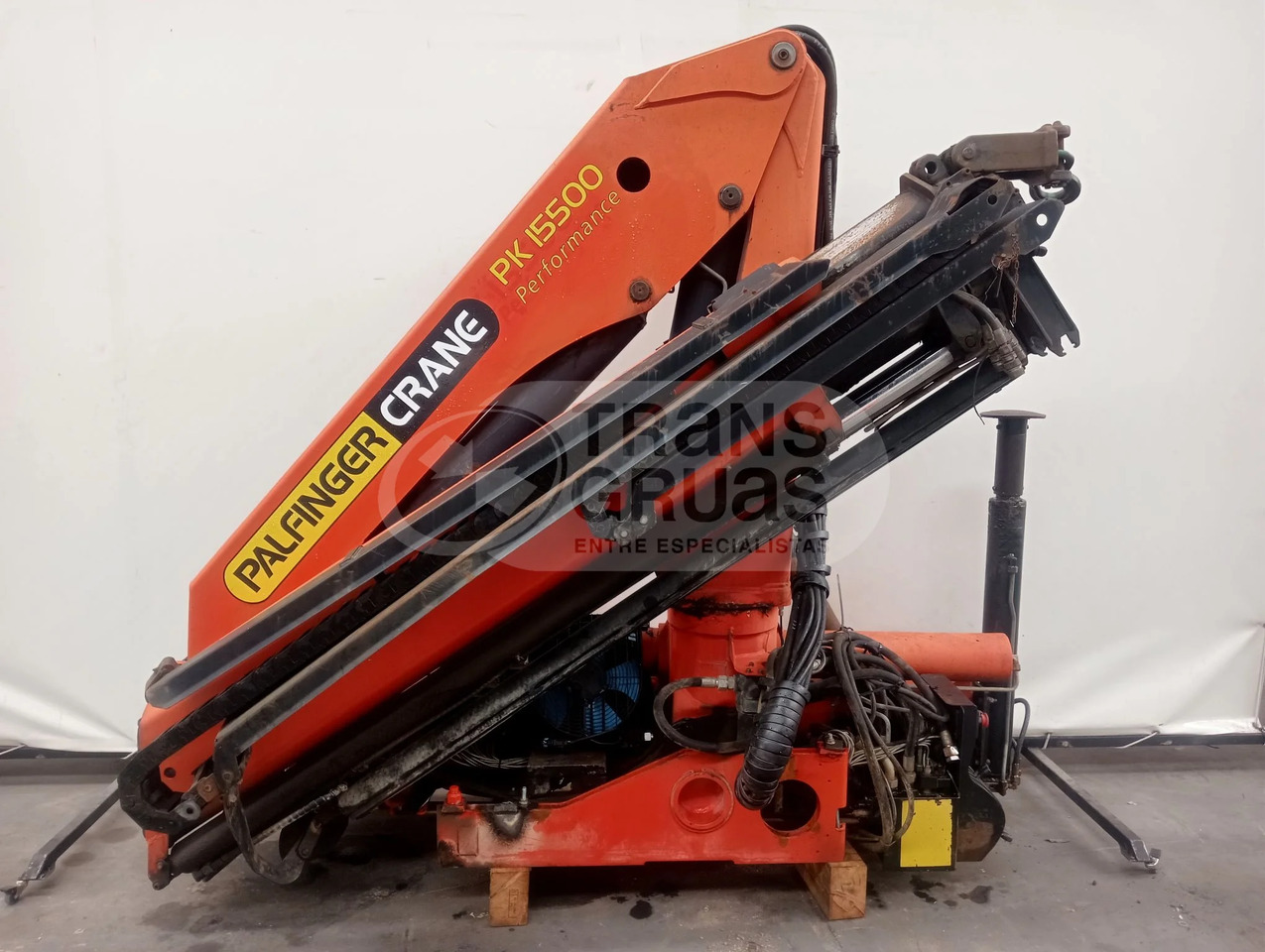 Grúa hidráulica Palfinger PK 15500 - Grue auxiliaire: photos 2 Grúa hidráulica Palfinger PK 15500 - Grue auxiliaire: photos 2