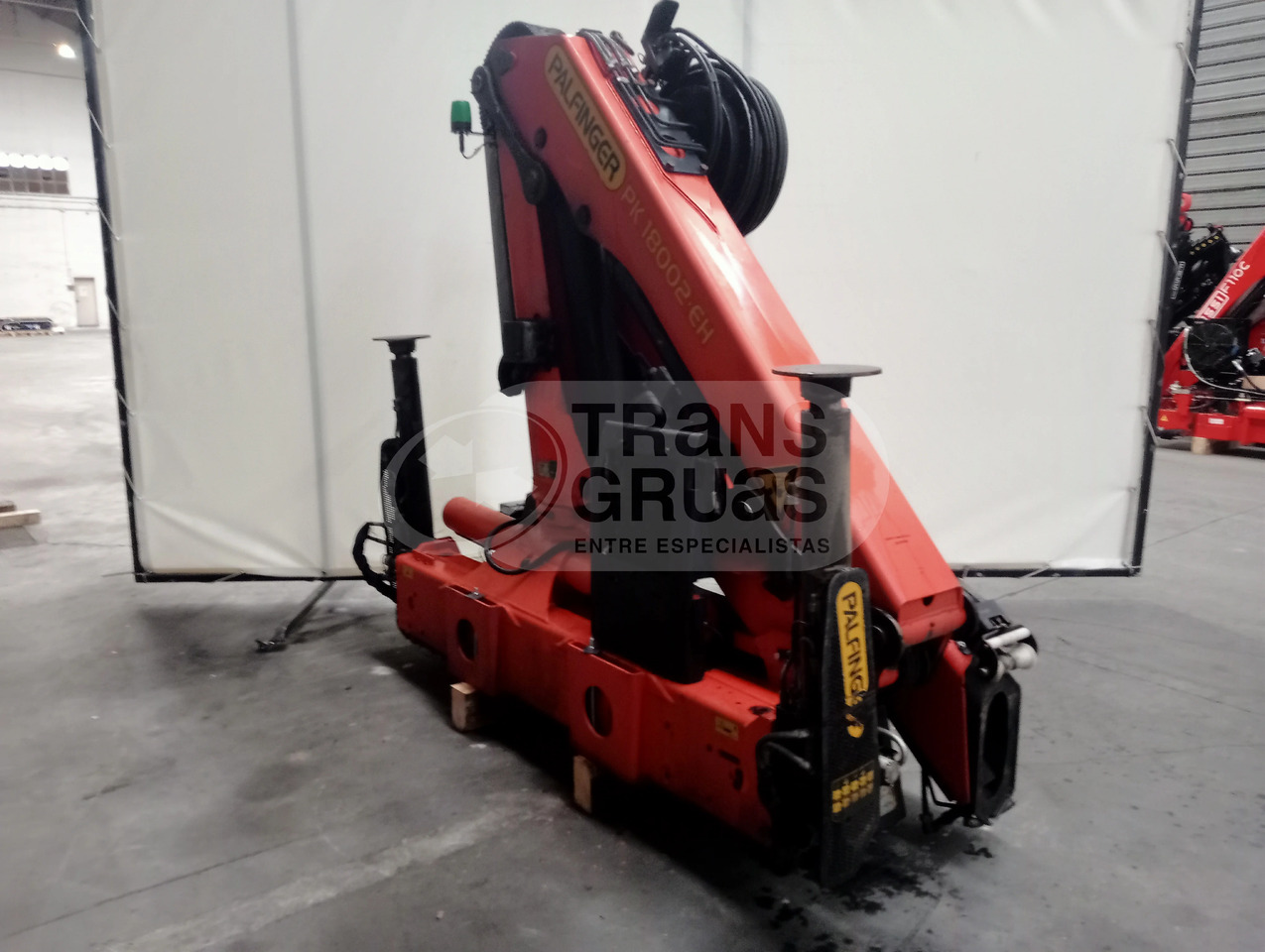 Grúa hidráulica Palfinger PK 18002 EH - Grue auxiliaire: photos 2 Grúa hidráulica Palfinger PK 18002 EH - Grue auxiliaire: photos 2