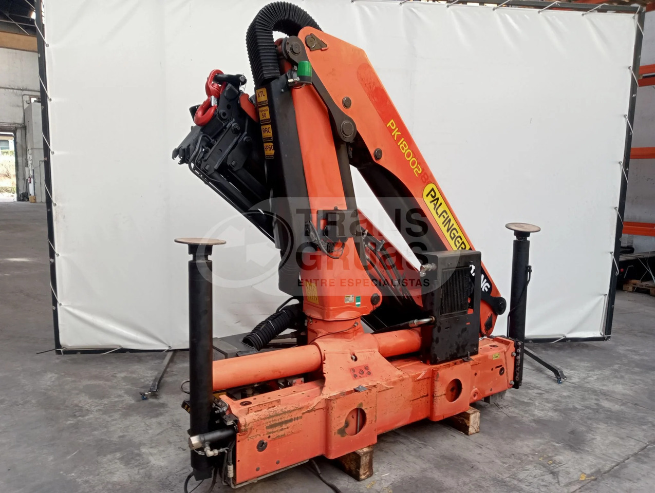 Grúa hidráulica Palfinger PK 18002 EH - Grue auxiliaire: photos 5 Grúa hidráulica Palfinger PK 18002 EH - Grue auxiliaire: photos 5