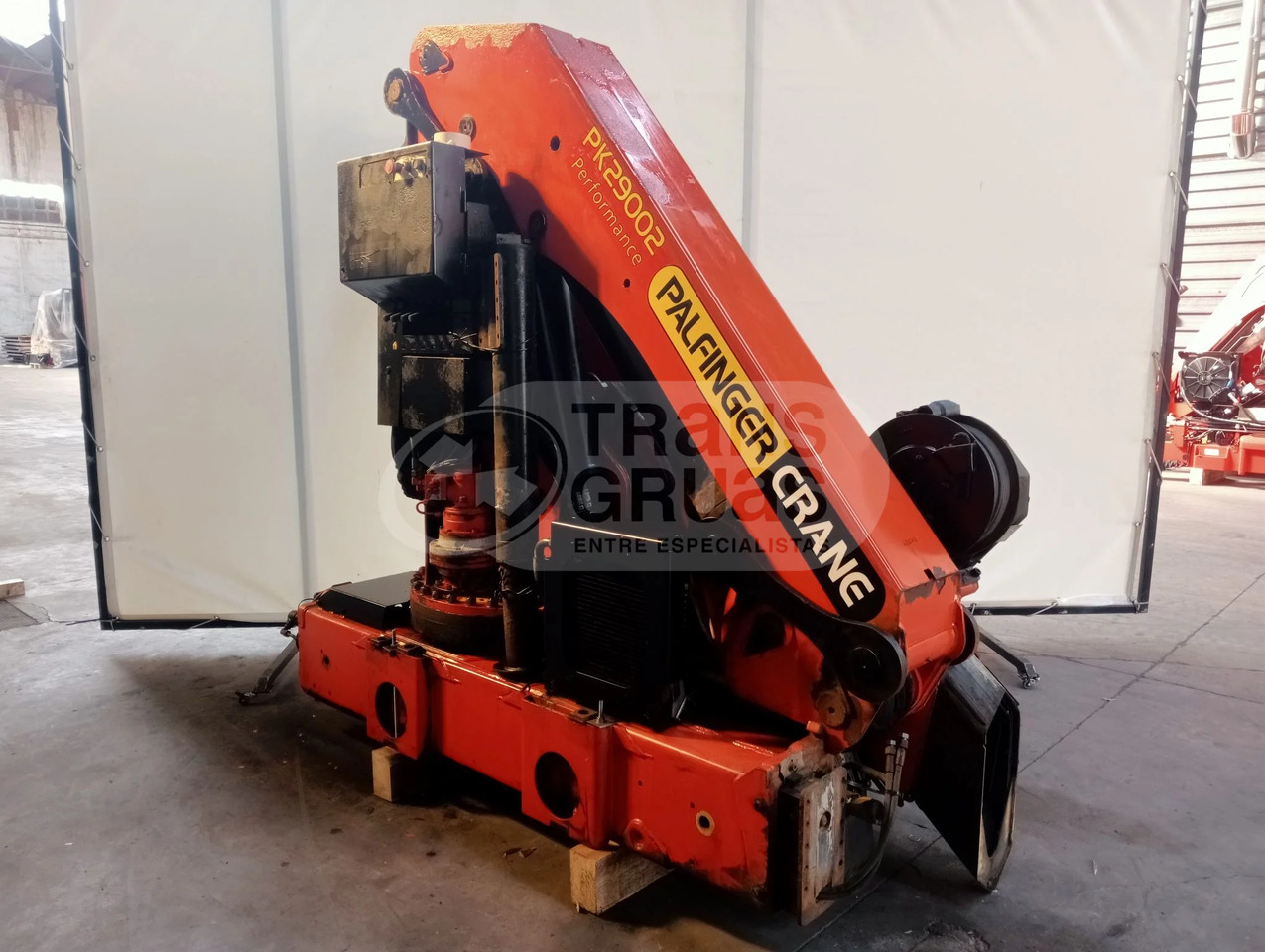 Grúa hidráulica Palfinger PK 29002 - Grue auxiliaire: photos 3 Grúa hidráulica Palfinger PK 29002 - Grue auxiliaire: photos 3