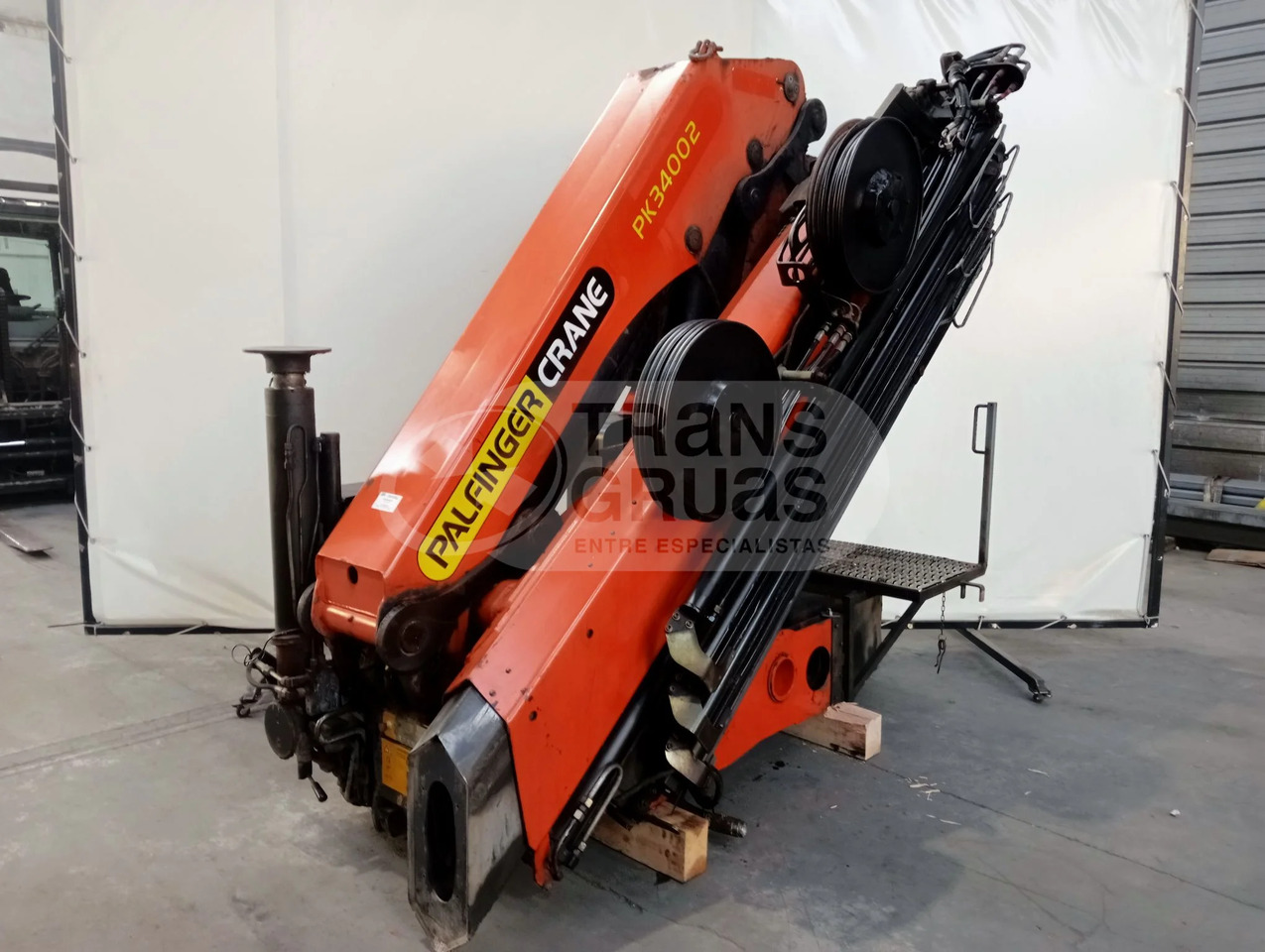 Grúa hidráulica Palfinger PK 34002 SH - Grue auxiliaire: photos 4 Grúa hidráulica Palfinger PK 34002 SH - Grue auxiliaire: photos 4