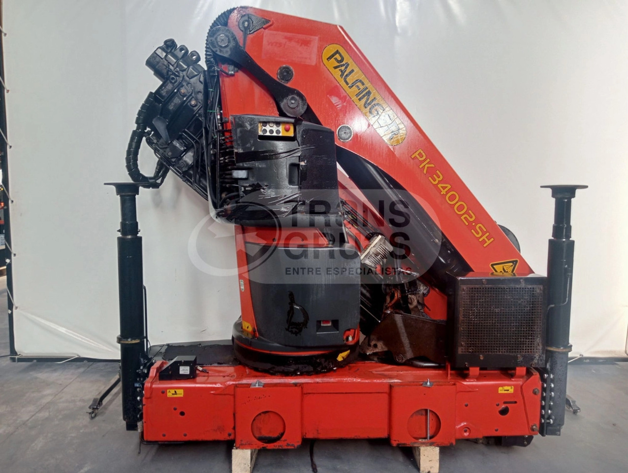 Grúa hidráulica Palfinger PK 34002 SH - Grue auxiliaire: photos 1 Grúa hidráulica Palfinger PK 34002 SH - Grue auxiliaire: photos 1