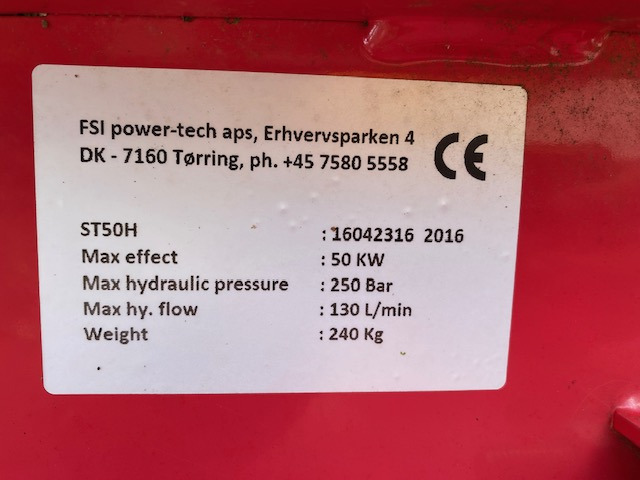 Baumstumpffräse FSI ST 50 H - Wie Neu - Dessoucheuse: photos 5 Baumstumpffräse FSI ST 50 H - Wie Neu - Dessoucheuse: photos 5