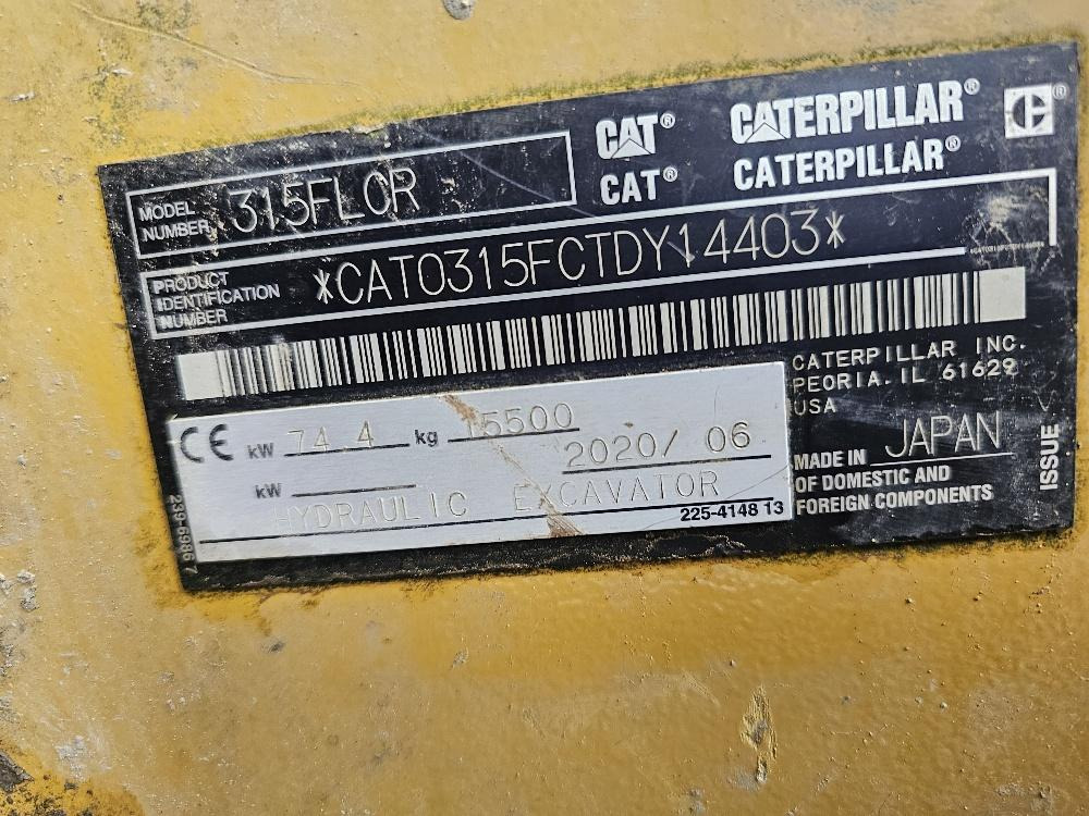 Cat 315 F LCR - Pelle sur chenille: photos 5 Cat 315 F LCR - Pelle sur chenille: photos 5