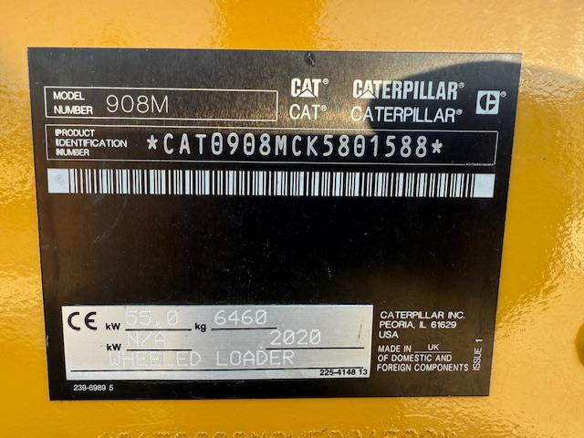 Cat 908 M - 40 Km/h - Chargeuse sur pneus: photos 5 Cat 908 M - 40 Km/h - Chargeuse sur pneus: photos 5