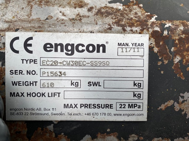 Engcon EC 20 - CW30EC - SS9SQ - Ohne TOP Parts - Tiltrotator: photos 5 Engcon EC 20 - CW30EC - SS9SQ - Ohne TOP Parts - Tiltrotator: photos 5
