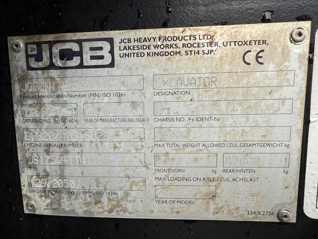 JCB JS 175 W+ - Pelle sur pneus: photos 5 JCB JS 175 W+ - Pelle sur pneus: photos 5