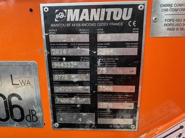 Manitou MT 1135 - Chariot télescopique: photos 5 Manitou MT 1135 - Chariot télescopique: photos 5