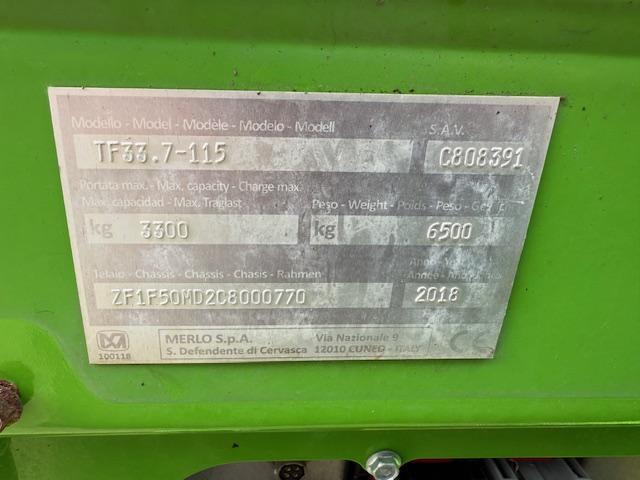 Merlo TF 33.7-115 mit Kabelbrand  - Chariot télescopique: photos 5 Merlo TF 33.7-115 mit Kabelbrand  - Chariot télescopique: photos 5