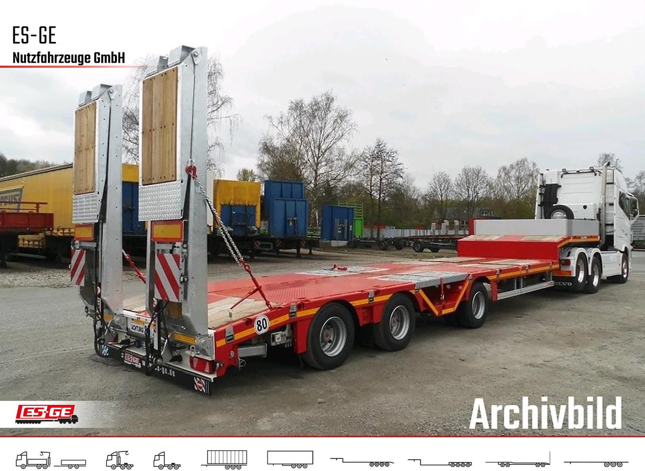 Faymonville MAX Trailer MAX100 Semi-Tieflader Radmulden - Semi-remorque surbaissé: photos 1 Faymonville MAX Trailer MAX100 Semi-Tieflader Radmulden - Semi-remorque surbaissé: photos 1