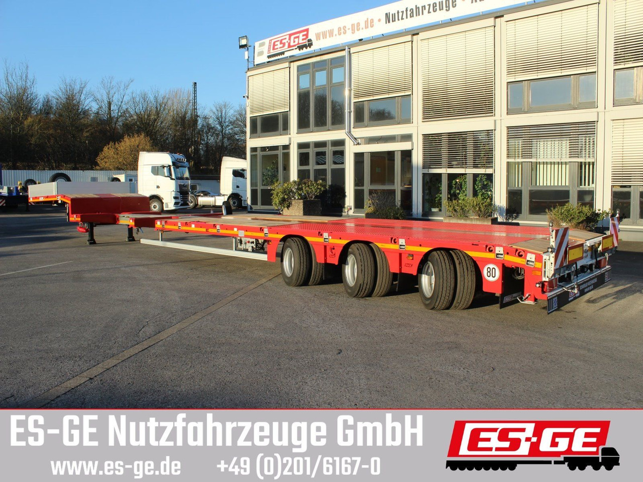 Faymonville MAX Trailer MAX110 Semi-Tieflader - Semi-remorque surbaissé: photos 1 Faymonville MAX Trailer MAX110 Semi-Tieflader - Semi-remorque surbaissé: photos 1