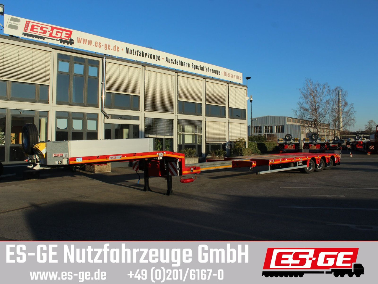 Faymonville MAX Trailer MAX110 Semi-Tieflader - Semi-remorque surbaissé: photos 2 Faymonville MAX Trailer MAX110 Semi-Tieflader - Semi-remorque surbaissé: photos 2
