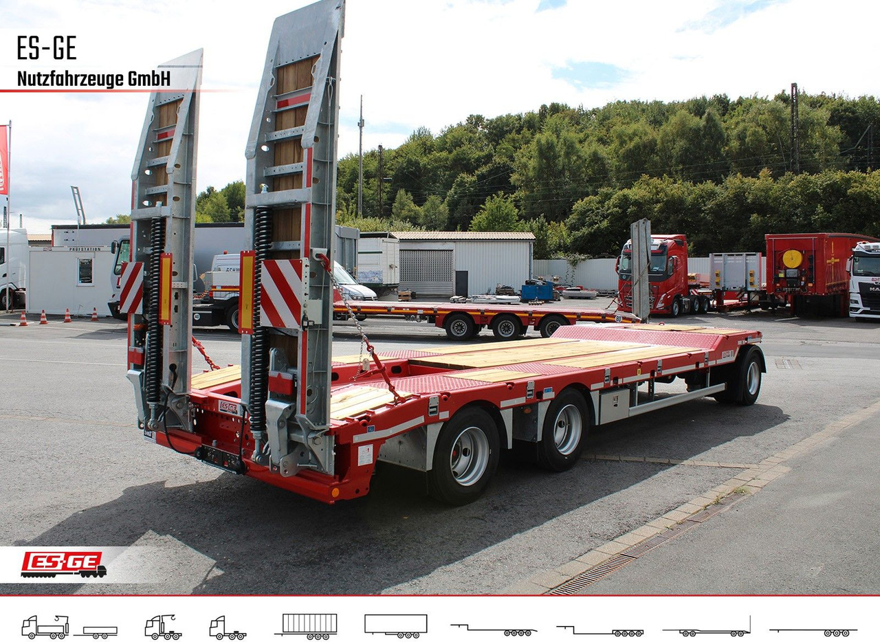 Schwarzmüller Tieflader mit gekröpftem Plateau - Remorque porte-engin surbaissée: photos 3 Schwarzmüller Tieflader mit gekröpftem Plateau - Remorque porte-engin surbaissée: photos 3