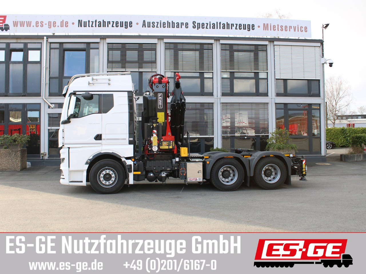 MAN TGX 33.540 6x4 BL SA mit Fassi F545RA.2.26 - Tracteur routier: photos 1 MAN TGX 33.540 6x4 BL SA mit Fassi F545RA.2.26 - Tracteur routier: photos 1