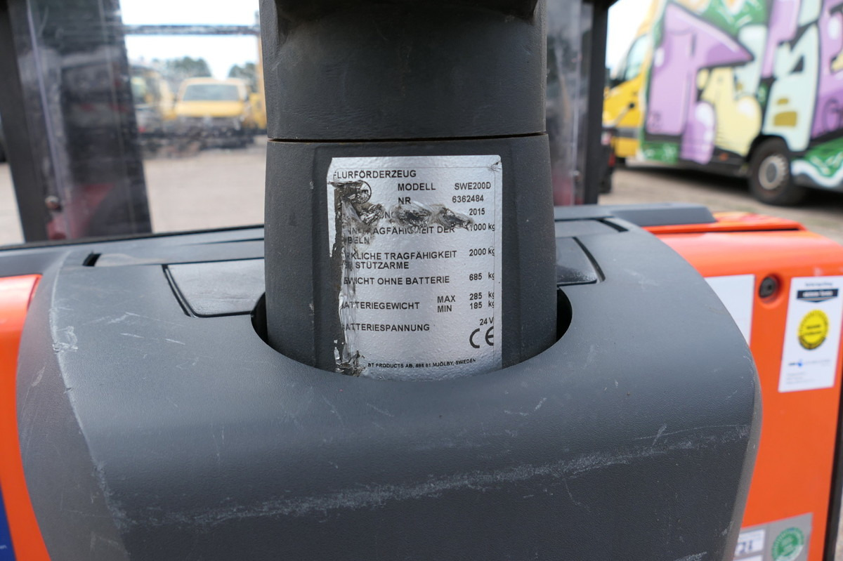BT SWE 200D Batterie 28/2023 - Transpalette: photos 5 BT SWE 200D Batterie 28/2023 - Transpalette: photos 5