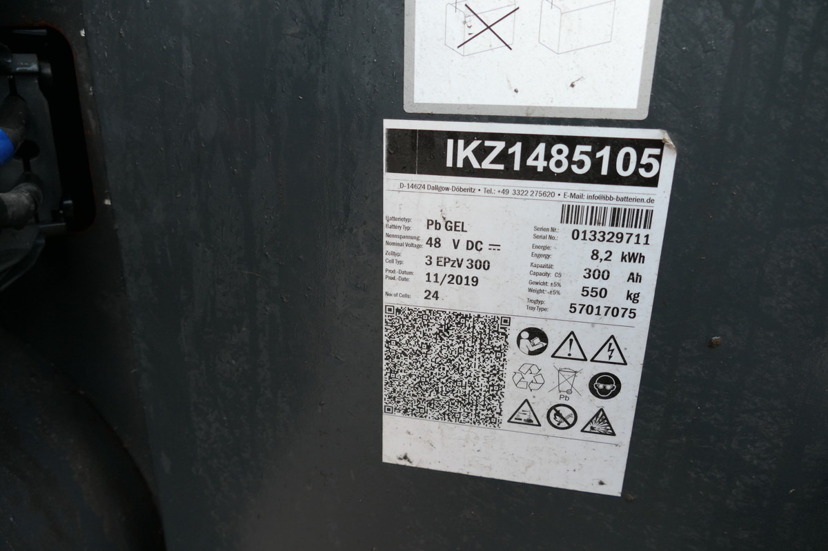 Crédit-bail LINDE P 60 Z Schlepper Batterie 11/2019 LINDE P 60 Z Schlepper Batterie 11/2019: photos 8