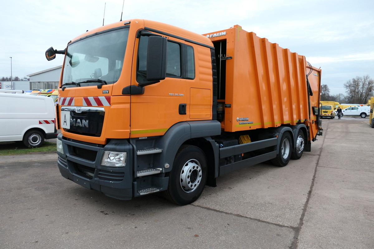 MAN TGS 26.320 Variopress 522 Zoeller Schüttung 5-Si - Benne à ordures ménagères: photos 1 MAN TGS 26.320 Variopress 522 Zoeller Schüttung 5-Si - Benne à ordures ménagères: photos 1