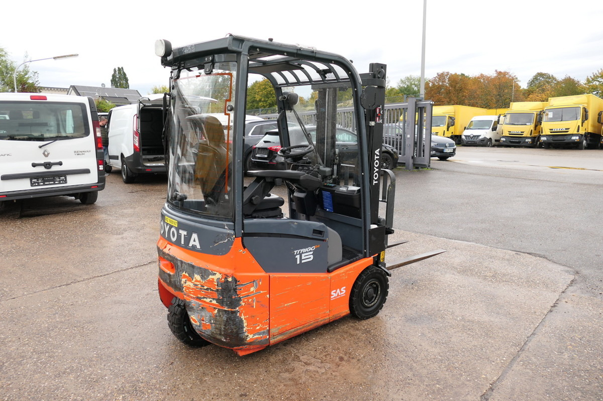 TOYOTA 7FBEST 15 Elektro Batterie 17/2021 3-Rad - Chariot élévateur électrique: photos 4 TOYOTA 7FBEST 15 Elektro Batterie 17/2021 3-Rad - Chariot élévateur électrique: photos 4