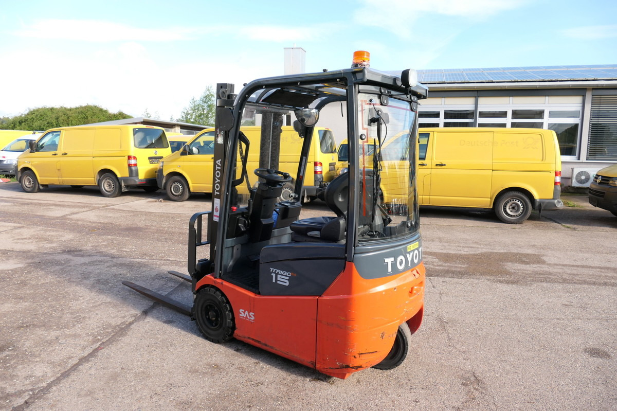 TOYOTA 7FBEST 15 Elektro Batterie 38/2020 3-Rad - Chariot élévateur électrique: photos 3 TOYOTA 7FBEST 15 Elektro Batterie 38/2020 3-Rad - Chariot élévateur électrique: photos 3
