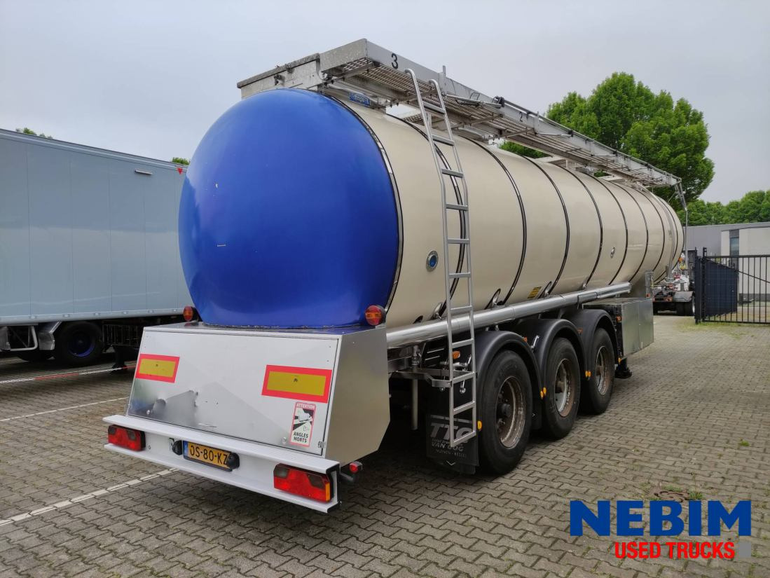 Feldbinder TSA 33.3-3 - 3 comp. 8.000 / 22.500 / 3.000 Ltr. - Semi-remorque citerne: photos 2 Feldbinder TSA 33.3-3 - 3 comp. 8.000 / 22.500 / 3.000 Ltr. - Semi-remorque citerne: photos 2