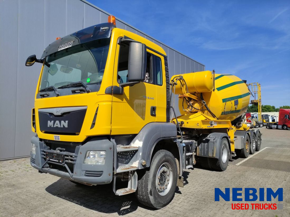 MOL Swing/Stetter 12m3 - MAN TGS440 4x2 HUB Reduction - Camion malaxeur: photos 1 MOL Swing/Stetter 12m3 - MAN TGS440 4x2 HUB Reduction - Camion malaxeur: photos 1