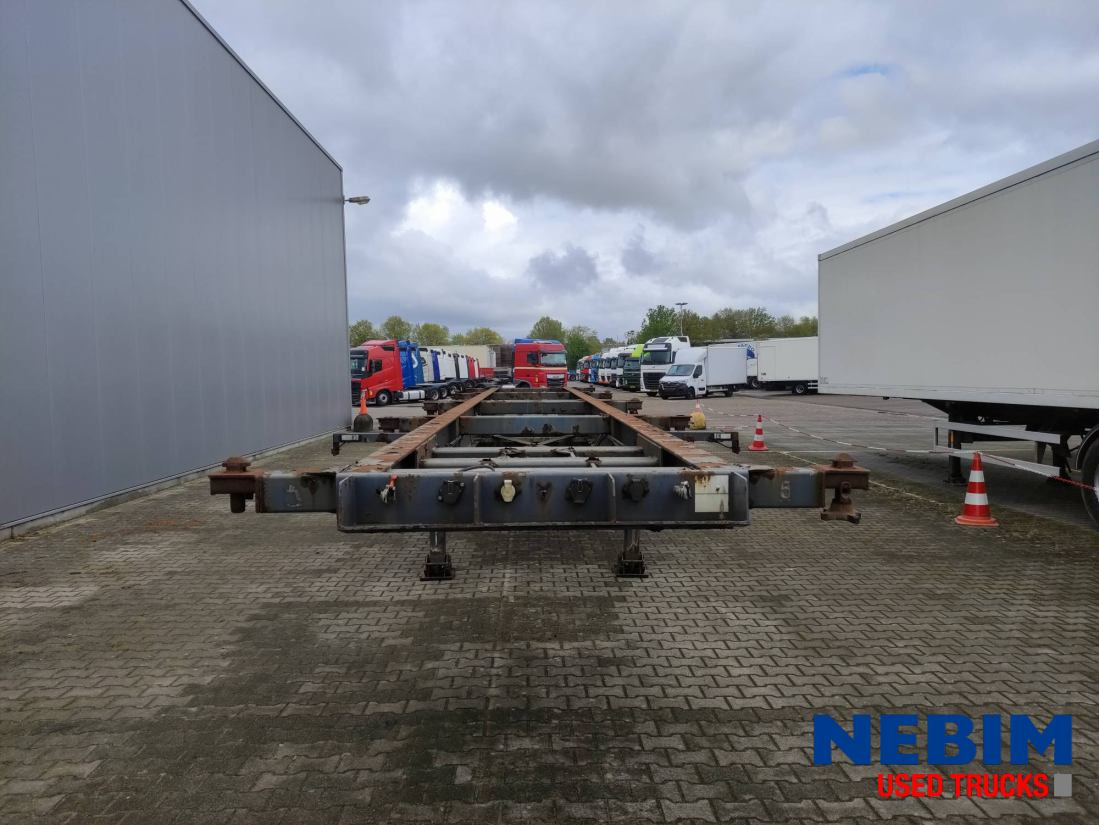 Renders Containerchassis ROC 12.27 CC - 1x40" 1x30" 2x20" - Semi-remorque porte-conteneur/ Caisse mobile: photos 4 Renders Containerchassis ROC 12.27 CC - 1x40" 1x30" 2x20" - Semi-remorque porte-conteneur/ Caisse mobile: photos 4