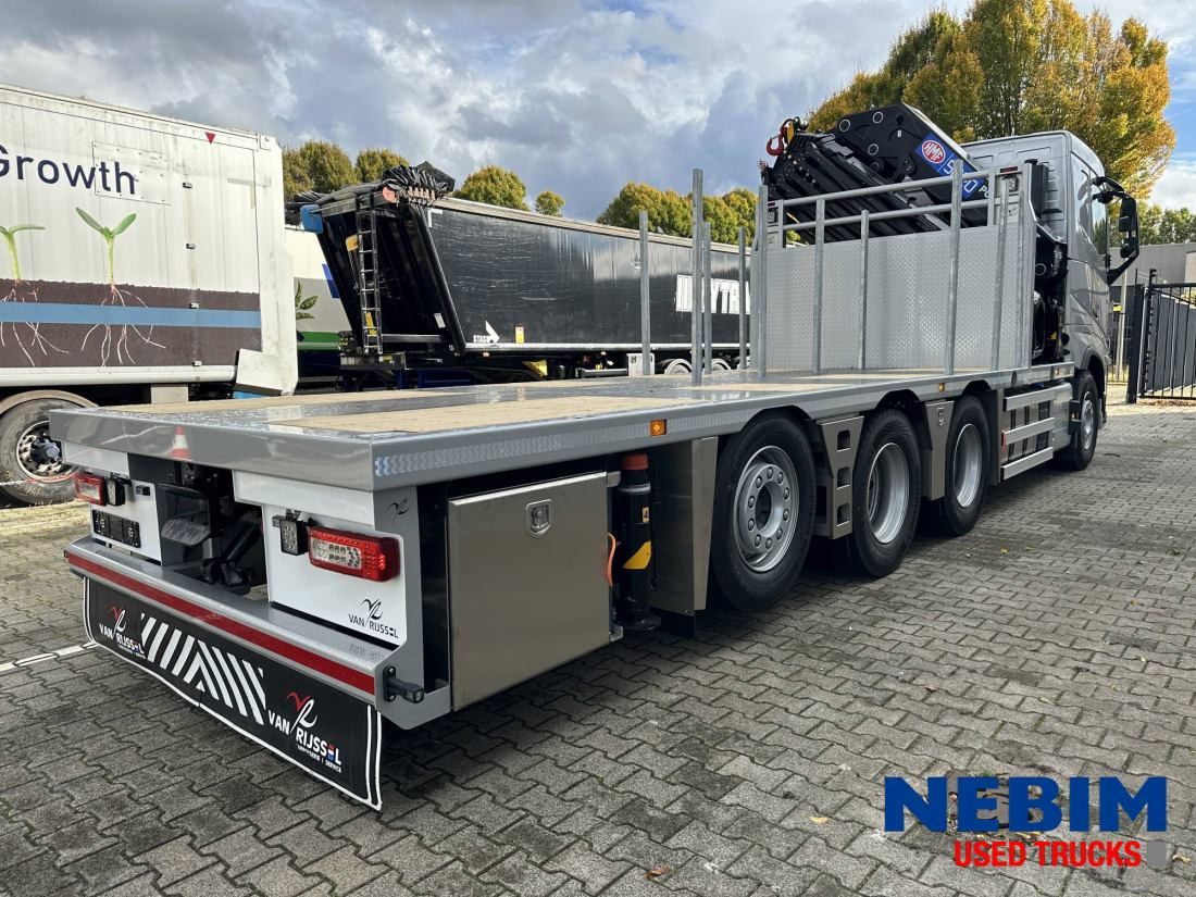 Volvo FH 500 8x4 Triple - HMF5020K6 43,6 T/M NEW-Nieuw-NEU - Camion grue: photos 2 Volvo FH 500 8x4 Triple - HMF5020K6 43,6 T/M NEW-Nieuw-NEU - Camion grue: photos 2
