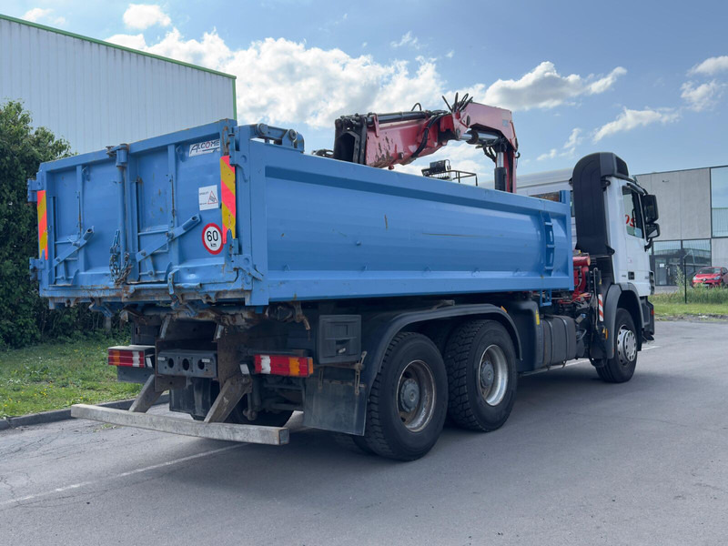 Mercedes-Benz ACTROS 2632 - Camion benne, Camion grue: photos 3 Mercedes-Benz ACTROS 2632 - Camion benne, Camion grue: photos 3