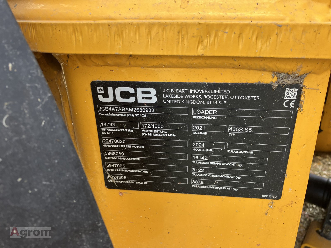 JCB 435 S Agri - Chargeuse sur pneus: photos 4 JCB 435 S Agri - Chargeuse sur pneus: photos 4