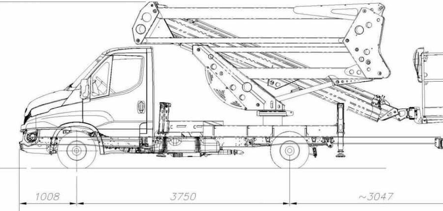 SOCAGE 20 D (IVECO) - Camion avec nacelle: photos 4 SOCAGE 20 D (IVECO) - Camion avec nacelle: photos 4