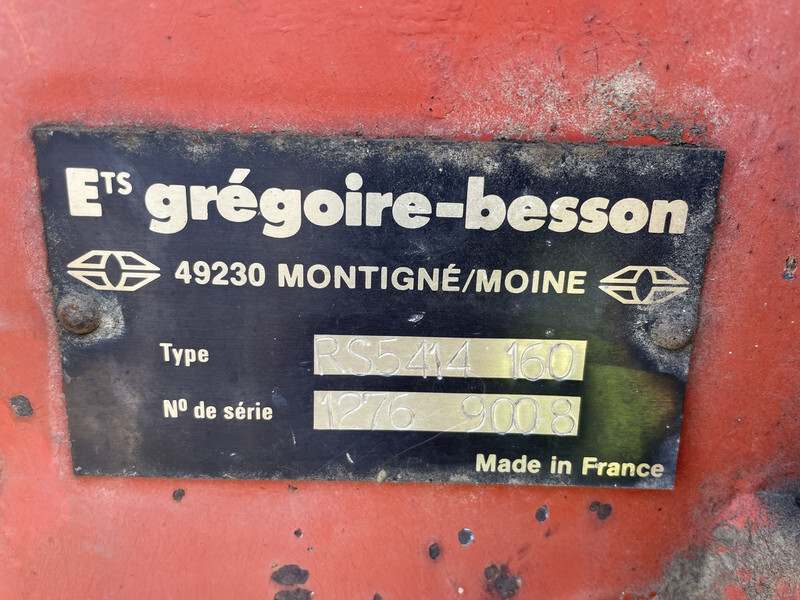 Gregoire Besson RS5414 160 - Charrue: photos 5 Gregoire Besson RS5414 160 - Charrue: photos 5