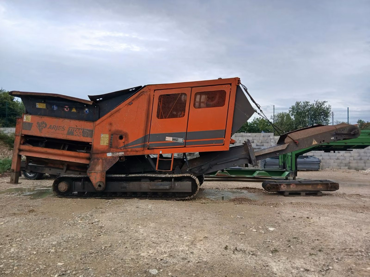 Arjes TVZ Titan DK 900 - Broyeur industriel: photos 1 Arjes TVZ Titan DK 900 - Broyeur industriel: photos 1