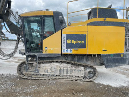 Atlas Copco FlexiROC D60-10LF - Foreuse: photos 2 Atlas Copco FlexiROC D60-10LF - Foreuse: photos 2