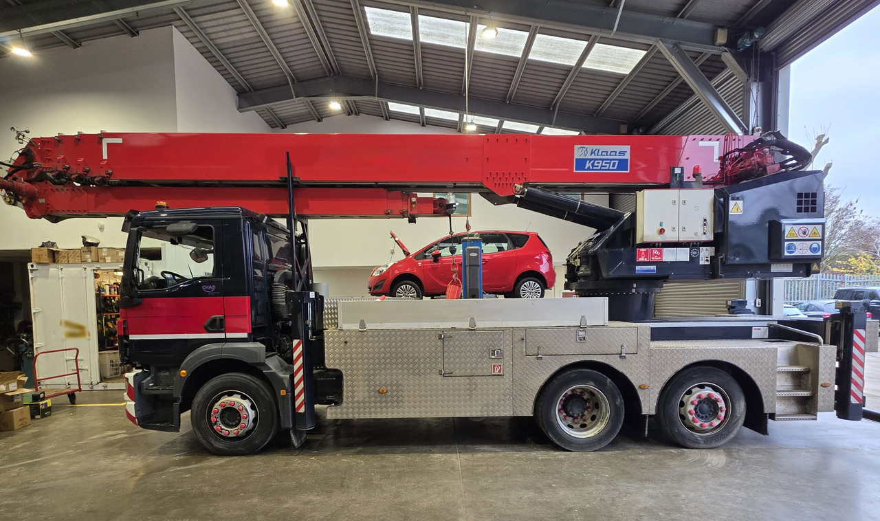 KLAAS K950 - Grue mobile: photos 1 KLAAS K950 - Grue mobile: photos 1