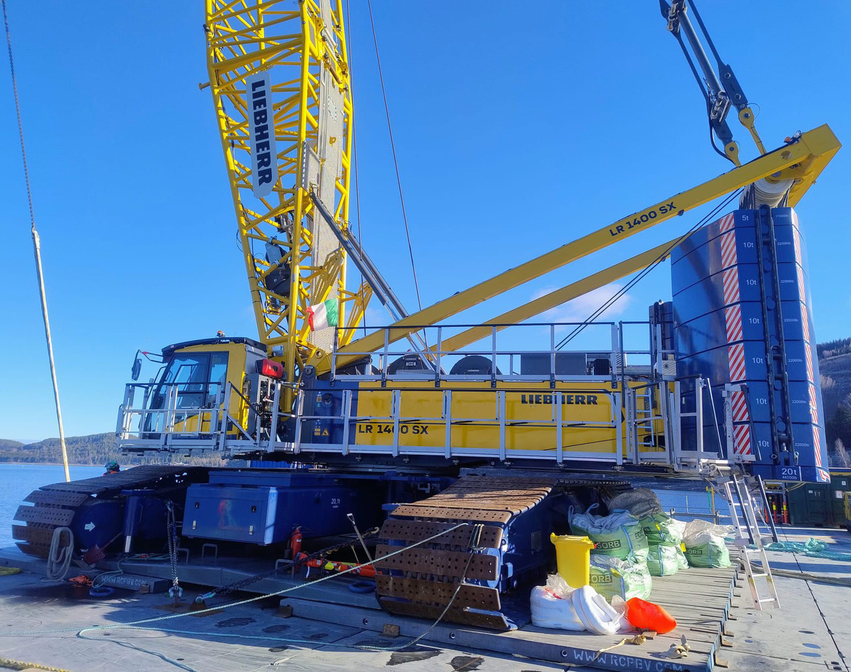 Liebherr LR 1400 SX - Grue sur chenilles: photos 2 Liebherr LR 1400 SX - Grue sur chenilles: photos 2