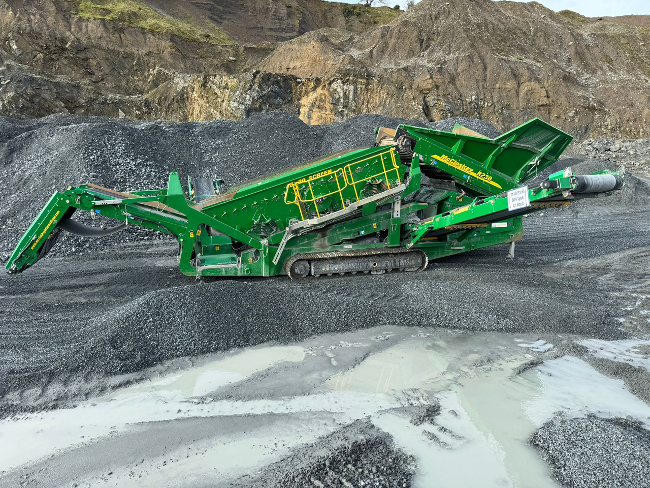 McCloskey R230 - Crible: photos 2 McCloskey R230 - Crible: photos 2