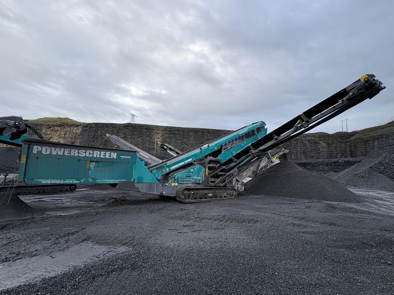 Powerscreen Chieftain 2100X 3D - Crible: photos 5 Powerscreen Chieftain 2100X 3D - Crible: photos 5