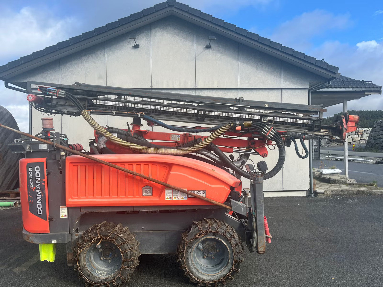 Sandvik Commando DC130Ri - Foreuse: photos 4 Sandvik Commando DC130Ri - Foreuse: photos 4